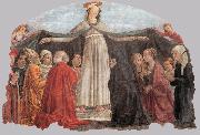 GHIRLANDAIO, Domenico Madonna of Mercy gh painting